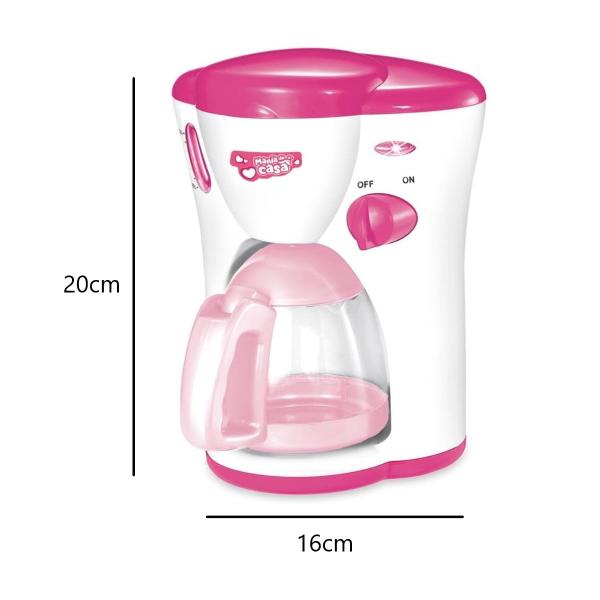 Cafeteira Infantil Expresso Brinquedo Menina Dm Toys 6671 Imagem de Cafeteira Infantil Expresso Brinquedo Menina Dm Toys 6671