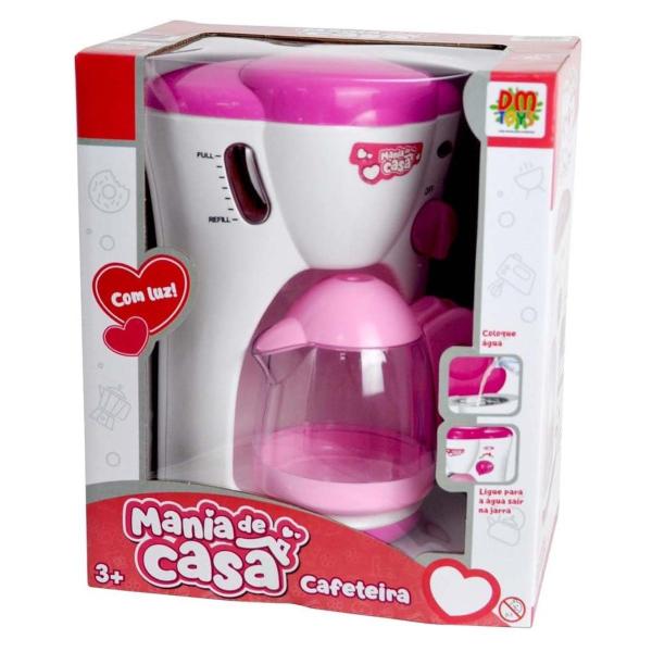 Cafeteira Infantil Expresso Brinquedo Menina Dm Toys 6671 Imagem de Cafeteira Infantil Expresso Brinquedo Menina Dm Toys 6671
