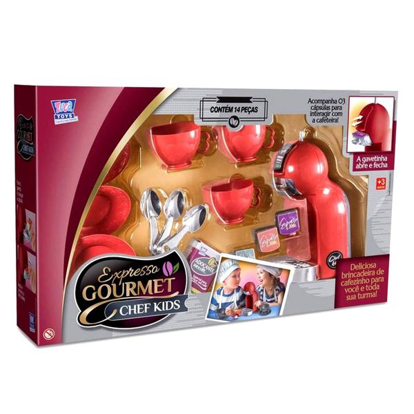 Imagem de Cafeteira Infantil Expresso Gourmet Chef Kids - Zuca Toys