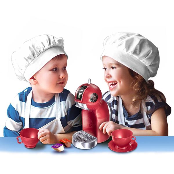 Cafeteira Infantil Expresso Gourmet Chef Kids - Zuca Toys Imagem de Cafeteira Infantil Expresso Gourmet Chef Kids - Zuca Toys