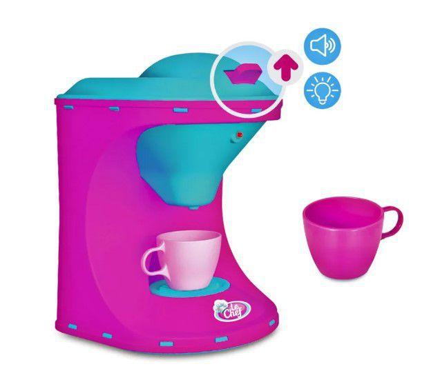 Cafeteira Infantil Le Chef C/ Som E Luz Usual Brinquedos Imagem de Cafeteira Infantil Le Chef C/ Som E Luz Usual Brinquedos