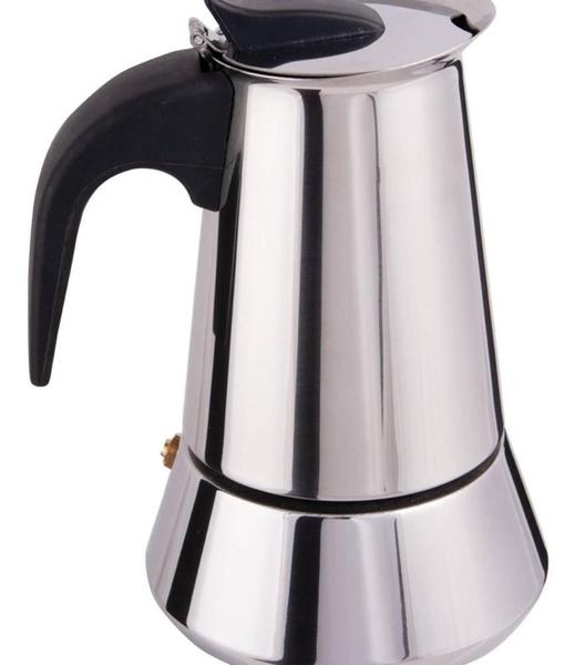 Imagem de Cafeteira Italiana 06 Xícaras Manual Aço Inox Premium