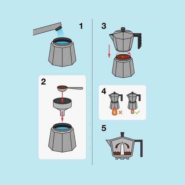 Imagem de Cafeteira Italiana 12 Xícaras Café Manual Dispensa Filtro