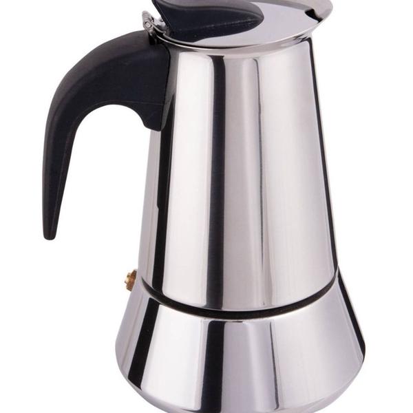 Imagem de Cafeteira Italiana 300ml para 06 xícaras Aço Inox Premium