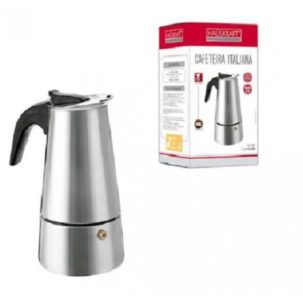 Imagem de Cafeteira Italiana 4 Xícaras Inox- HAUSKRAFT