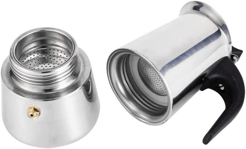 Imagem de Cafeteira Italiana 4 Xícaras Inox- HAUSKRAFT