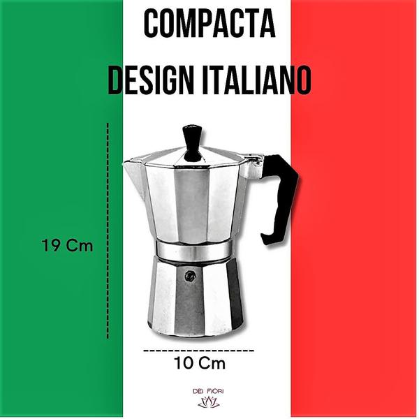 Imagem de Cafeteira Italiana Alumínio 9 Xícaras Café Expresso Moka