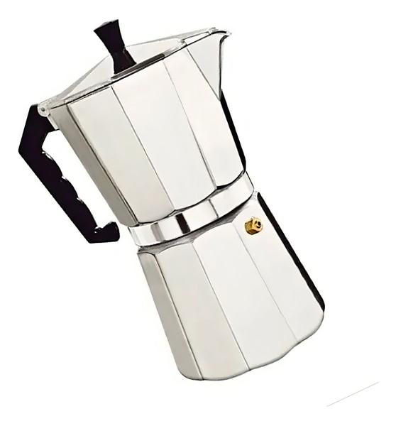 Imagem de Cafeteira Italiana Alumínio 9 Xícaras Moka 450ml - Soprano Cor Prata