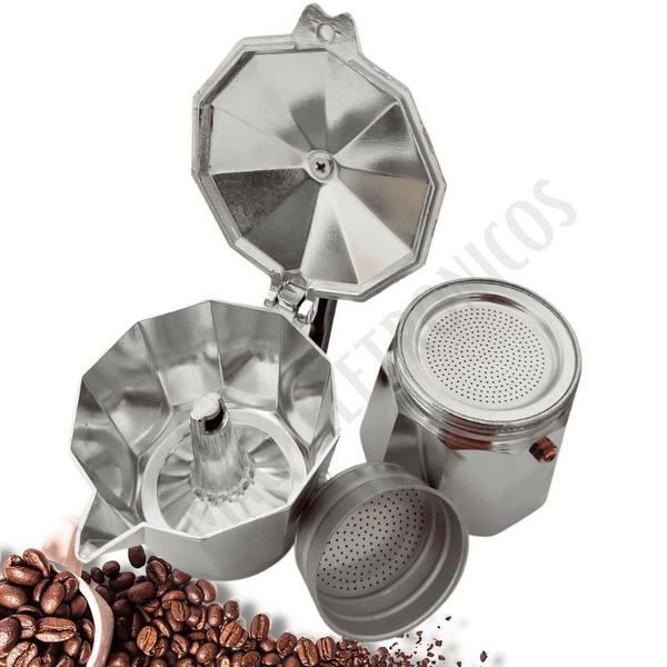 Imagem de Cafeteira Italiana Aluminio Faz 6 Xicaras Cafe Expresso