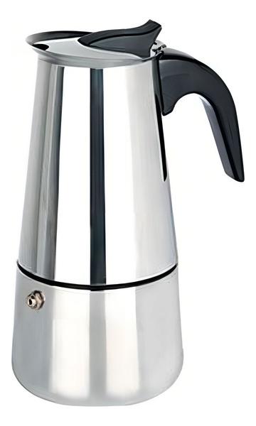 Imagem de Cafeteira Italiana Espesso Maker De Aço Inox 4 Xicaras