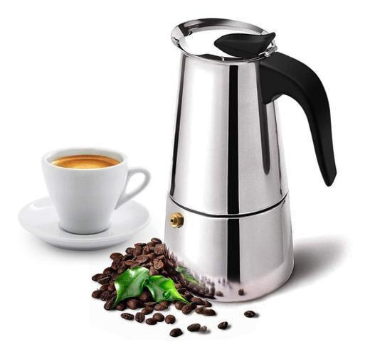 Imagem de Cafeteira Italiana Espesso Maker De Aço Inox 9 Xicaras 02