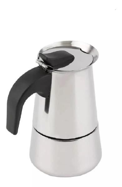 Imagem de Cafeteira Italiana Expresso 200Ml Em Inox Para 4 Xícaras