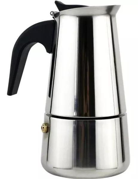 Imagem de Cafeteira Italiana Expresso 200ml Em Inox Para 4 Xícaras