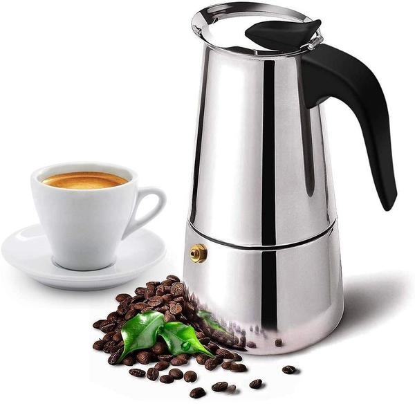 Imagem de Cafeteira Italiana Expresso Aço Inox 6 Xícaras 300 ML