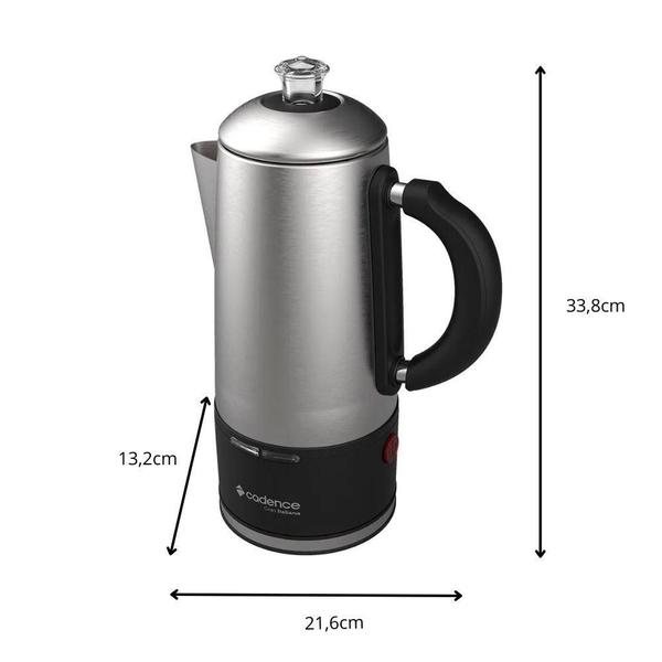 Imagem de Cafeteira Italiana Gran Cadence CAF120 Inox 1,5L