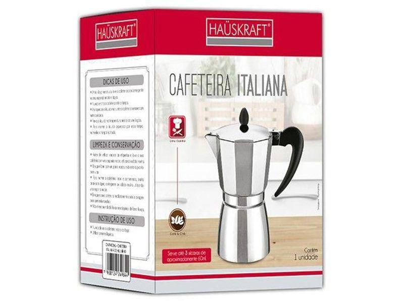 Imagem de Cafeteira Italiana Hauskraft CAFT-009AL - 9 Xícaras