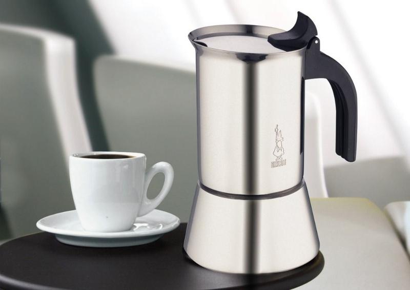 Imagem de Cafeteira Italiana Inox Bialetti Venus 4 Xícaras