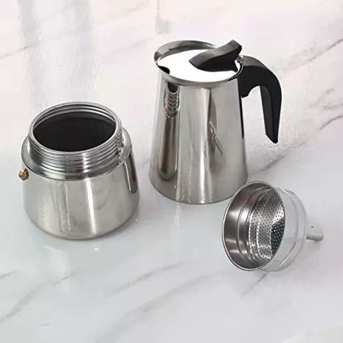 Imagem de Cafeteira Italiana Inox Especial Expresso Faz 06 Xícaras Hauskraft