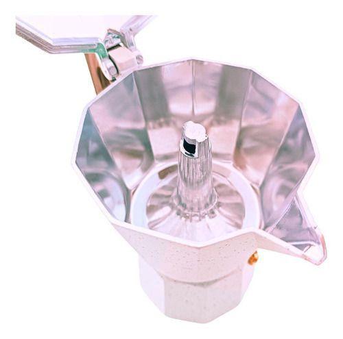 Cafeteira Italiana Mármol Para 6 Cafezinhos Alumínio 300ml - Mimo Style Imagem de Cafeteira Italiana Mármol Para 6 Cafezinhos Alumínio 300ml