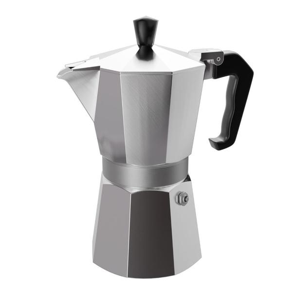 Imagem de Cafeteira Italiana Moka de Alumínio 300ml - Lyor