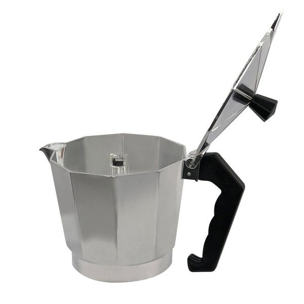 Cafeteira Italiana Moka Express Faz 6 Xícaras Café Aluminio - Fratelli Imagem de Cafeteira Italiana Moka Express Faz 6 Xícaras Café Aluminio