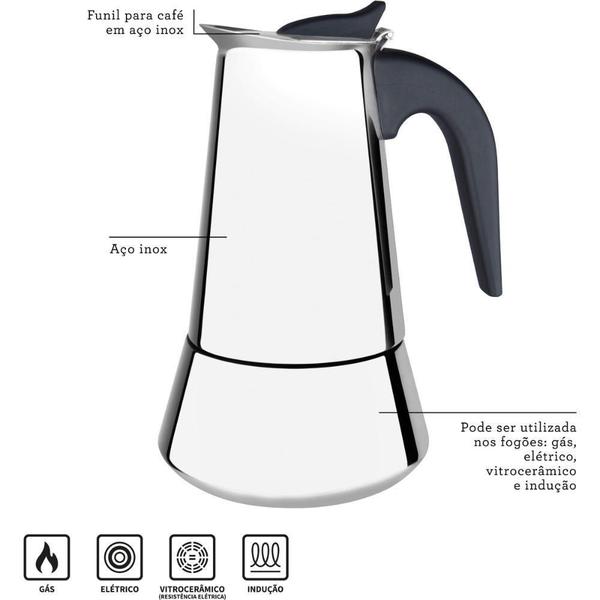 Imagem de Cafeteira Italiana Para Expresso Tramontina 350Ml