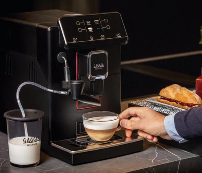 Imagem de Cafeteira Máquina Expresso Automática Italiana Magenta Milk 110V Gaggia Preto