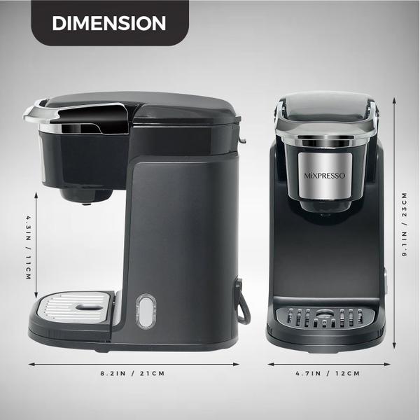 Imagem de Cafeteira Mixpresso Single Cup com Quick Brew 350mL preta