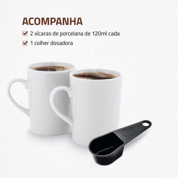 Imagem de Cafeteira Mondial 2 xícaras Smart Coffee C-42-2X-RI