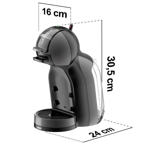 Cafeteira Nescafé Dolce Gusto Mini Me Preta 110v - Cafeteira