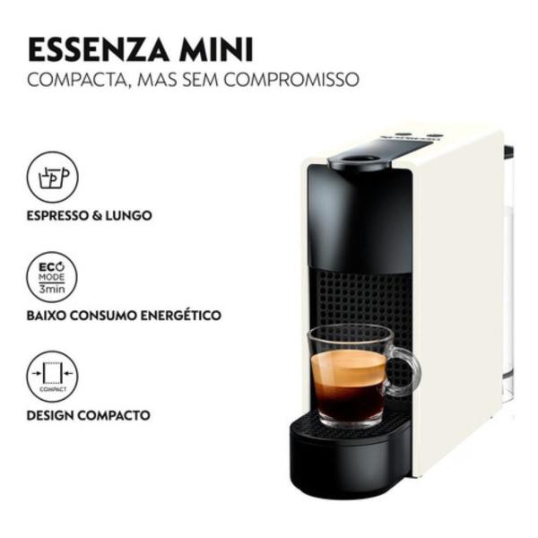 Imagem de Cafeteira Nespresso Essenza Mini C30 Automática Branca 127v