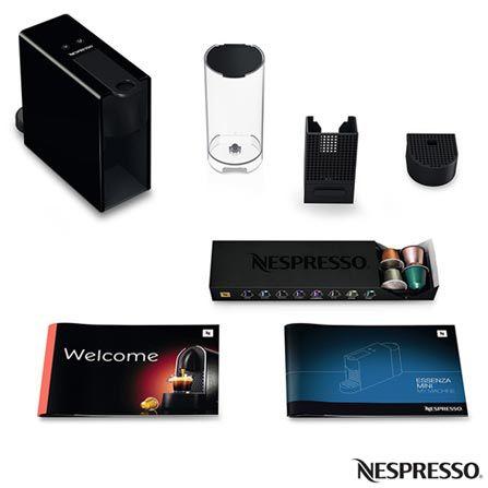 Imagem de Cafeteira Nespresso Essenza Mini C30 Preta 110v