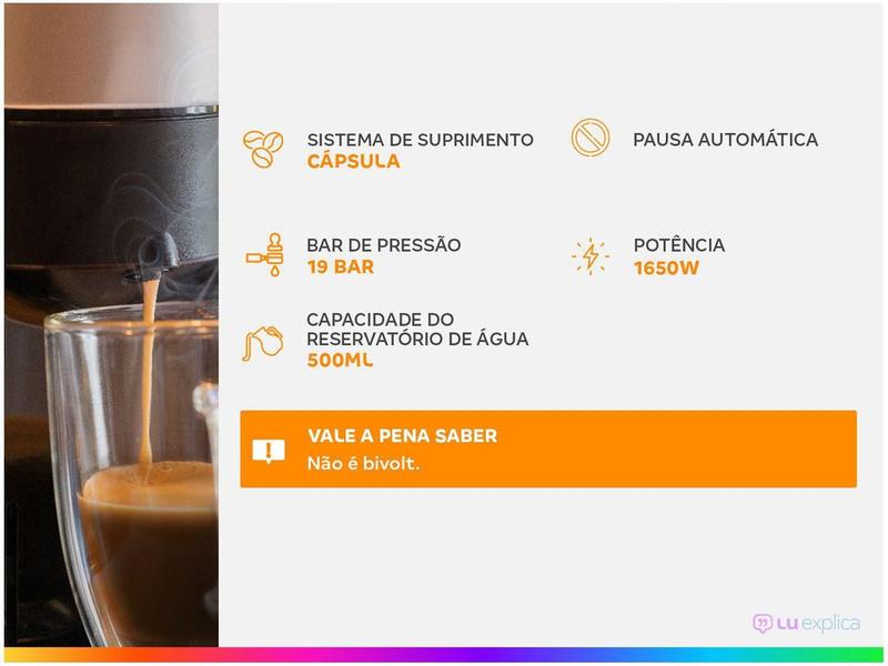 Imagem de Cafeteira Nespresso Vertuo Pop Preta