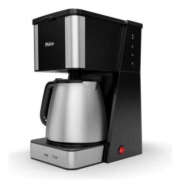 Cafeteira Philco Pcf40c inox 40 Cafezinhos 1,6l 950w 127v - Britânia Cafeteira Philco Pcf40c inox 40 Cafezinhos 1,6l 950w 127v - Britânia