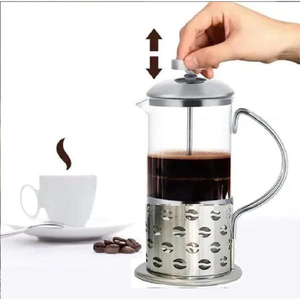 Imagem de Cafeteira prensa francesa leite cremoso 800 ml inox