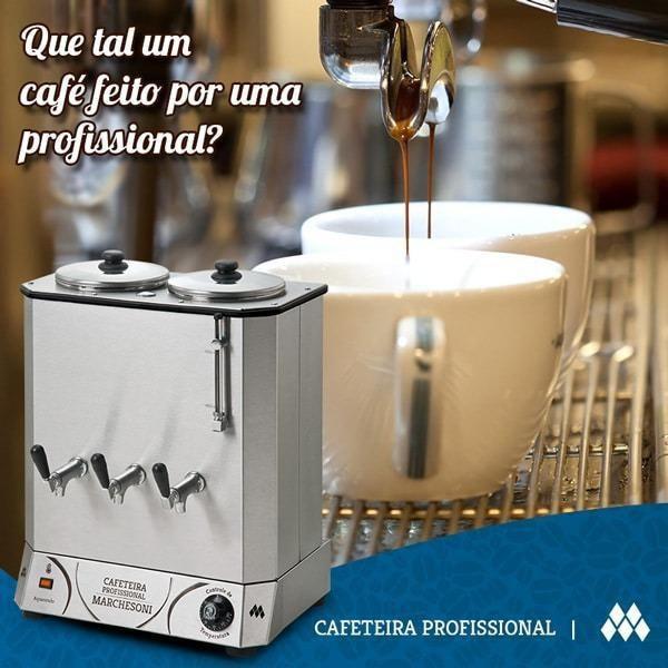 Imagem de Cafeteira Profissional 12L E 2 Reservatório Marchesoni 220V