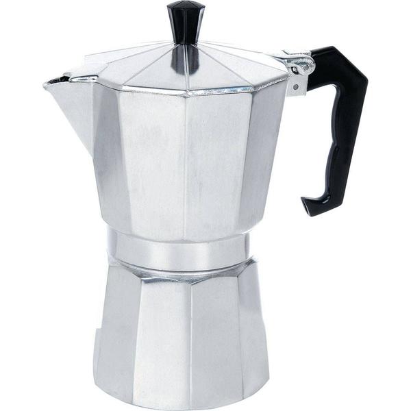 Cafeteira Tipo Italiana Para 6 Xícaras em alumínio - Hd Importados Imagem de Cafeteira Tipo Italiana Para 6 Xícaras em alumínio