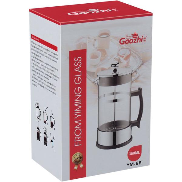 Imagem de Cafeteira Vichy Design Frances 350ml Para Café Chá de Vidro