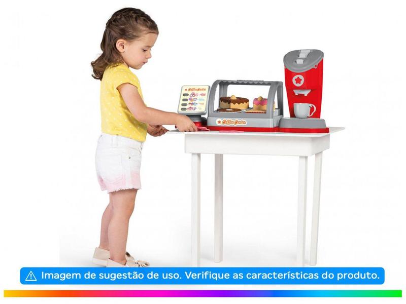 Imagem de Cafeteiria de Brinquedo Itens de Cozinha 228 - Coffee Center Premium 9 Peças Tateti