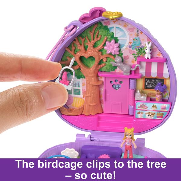 Imagem de Cafeteria Toy Polly Pocket Hedgehog com 2 microbonecas