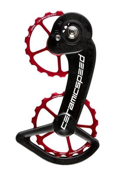 Imagem de Cage e Polia CeramicSpeed OSPW Sram Mec Vermelho