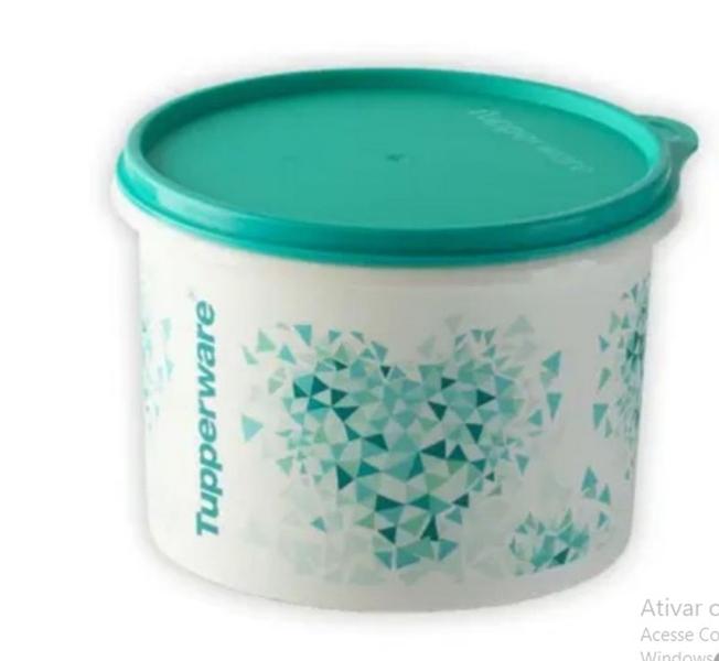 Imagem de Caixa 1,1 litro Coração verde - Tupperware