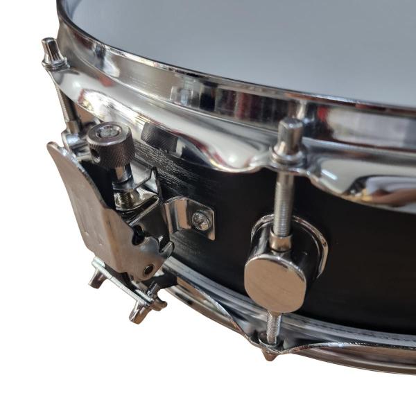 Imagem de Caixa 14" x 4 Bateria Madeira Preta 10 Afinações Power Turbo