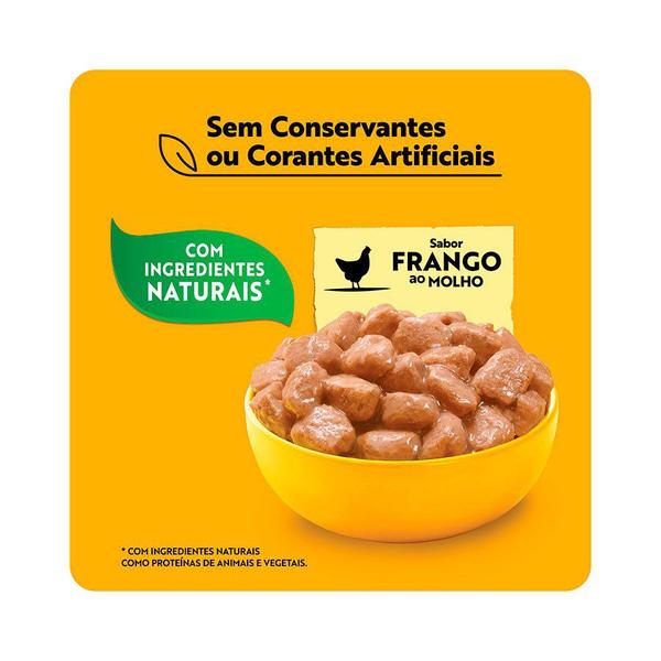 Imagem de Caixa 18un Ração Úmida Pedigree Sachê Cães Adultos Frango ao Molho 100g