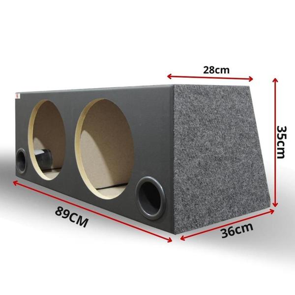 Imagem de Caixa 2 Alto Falantes de 12 Pol. e 2 Dutos 3 Polegadas