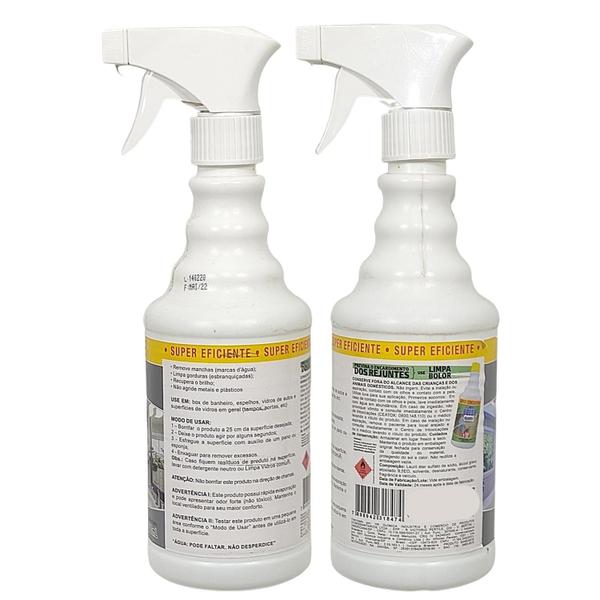 Caixa 6 Limpa Box Banheiro Duratto 500Ml Gatilho Aplicador Imagem de Caixa 6 Limpa Box Banheiro Duratto 500Ml Gatilho Aplicador