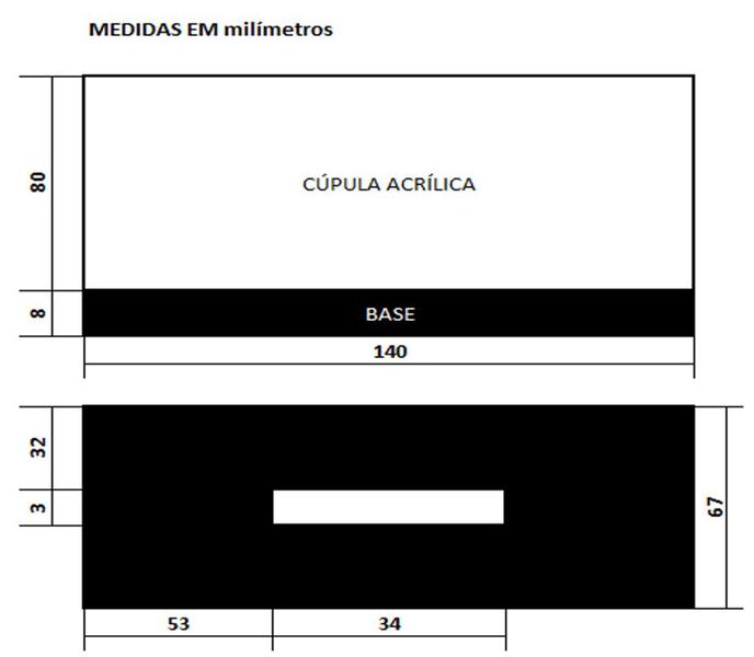 Imagem de caixa acrílica expositora para miniaturas