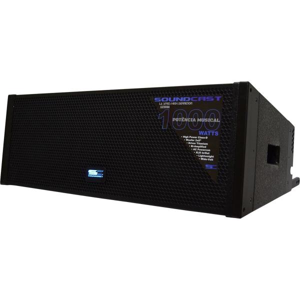 Imagem de Caixa Acústica Line Array Ativa 1000W LA-2800A BK - Soundcast