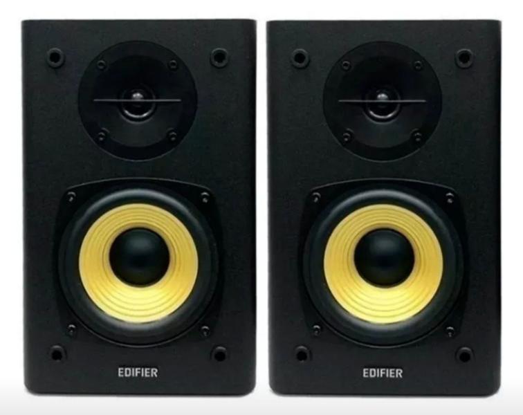 Imagem de Caixa Acústica Monitor De Audio 24w Rms R1000t4 2.0 Bivolt Edifier (Par) - Preto