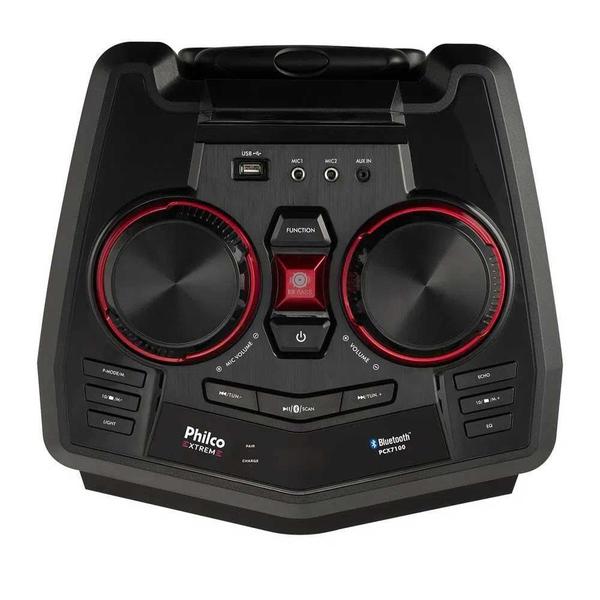 Imagem de Caixa Acústica Philco Bluetooth Pcx7100 750W Preto Bivolt